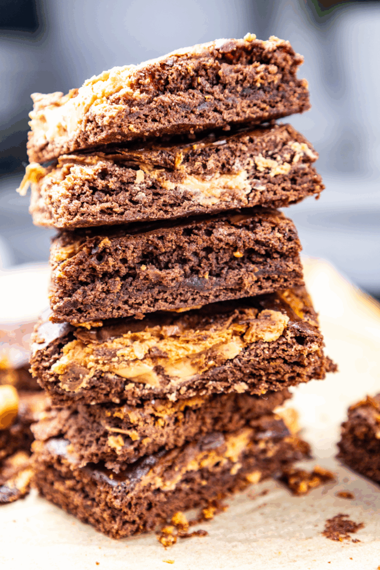 Peanut Butter Brownies
