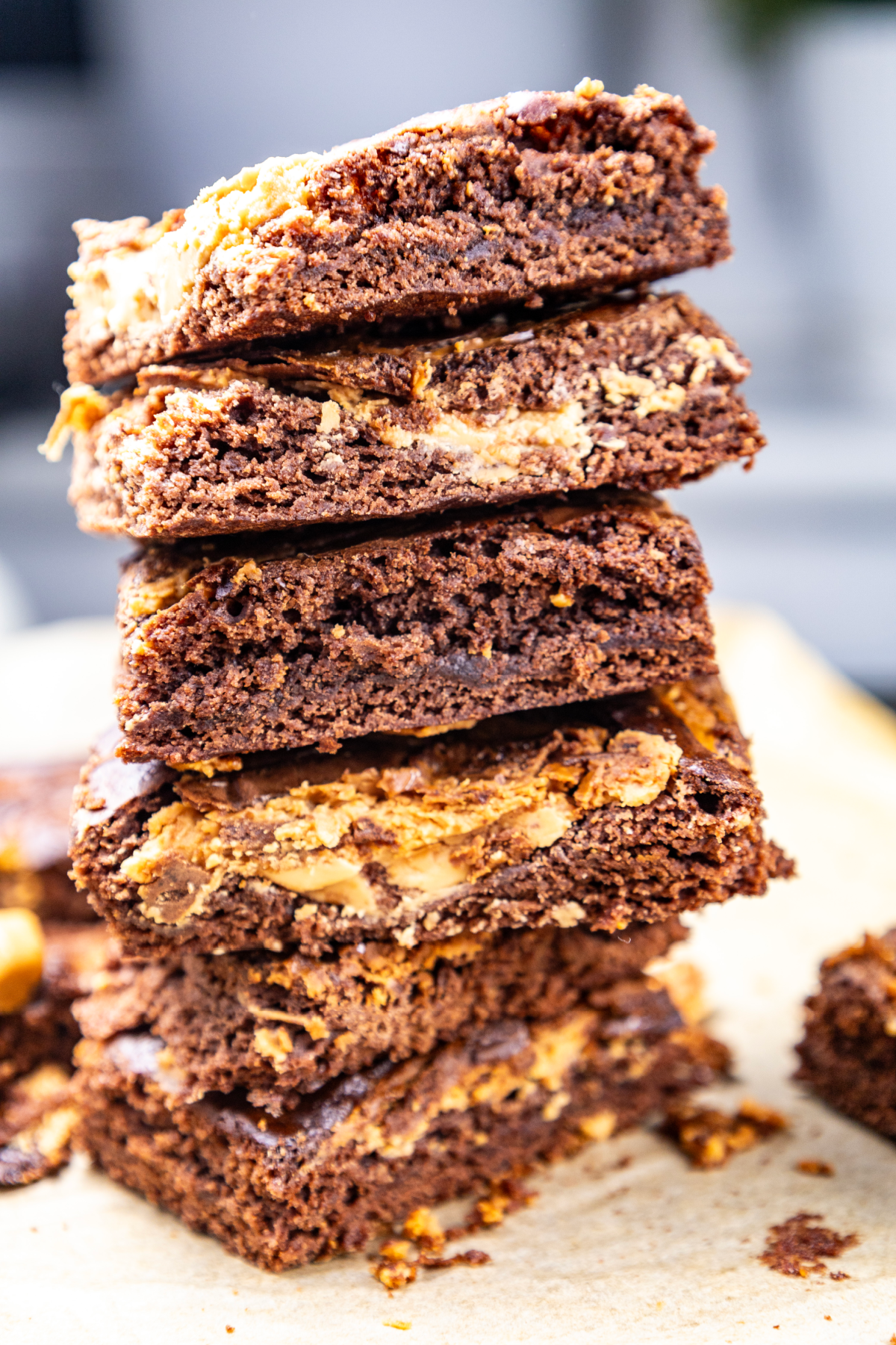Peanut Butter Brownies