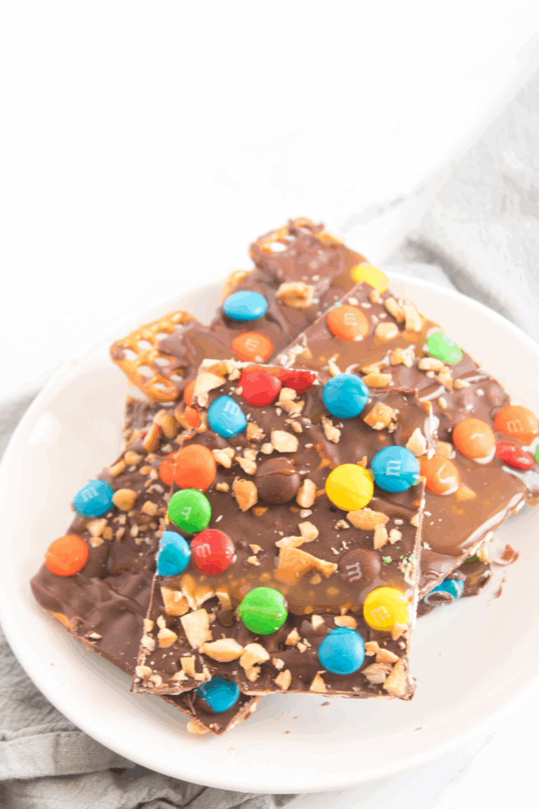 Salted Caramel Pretzel Bark